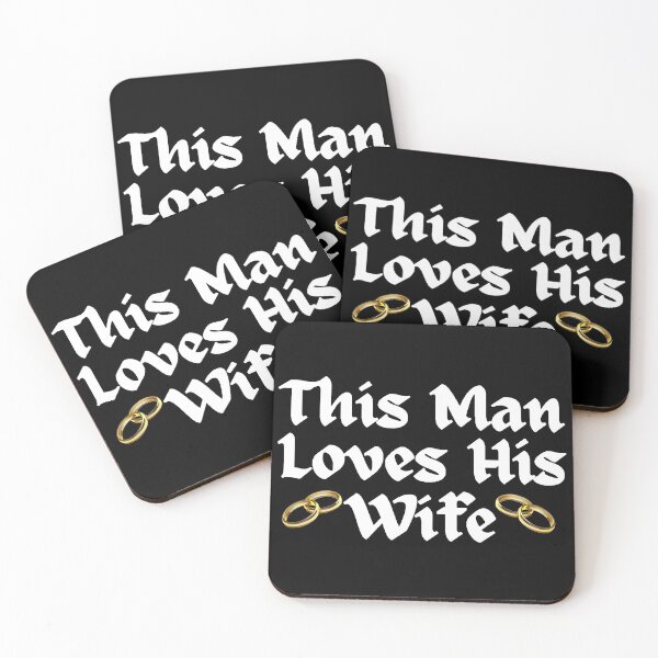 Item preview, Wordplay meme, This Man Loves his Wife #1 designed and sold by Hypnotees.
