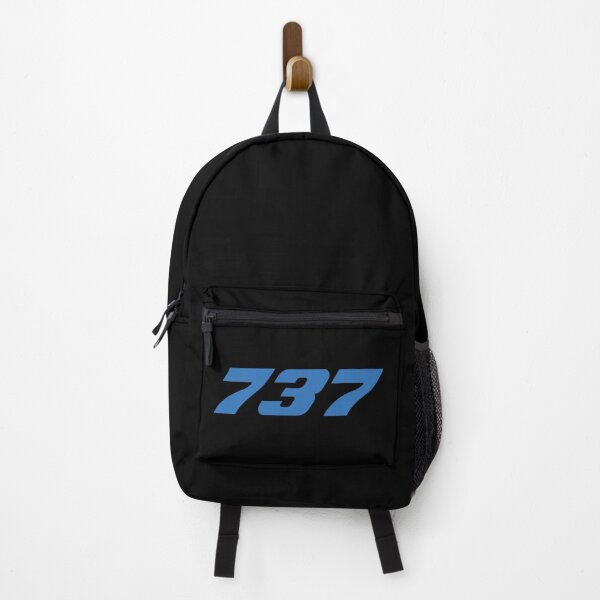 Item preview, Boeing 737 Aircraft (Blue, Horizontal) designed and sold by Fly Buy Wear.