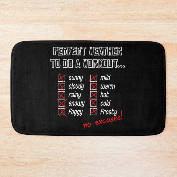 Item preview, Workout motivation weather cartoon designed and sold by ARTemyzz.