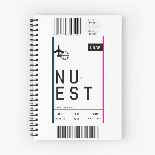 Item preview, NU'EST "Boarding Pass" designed and sold by lovely-day.