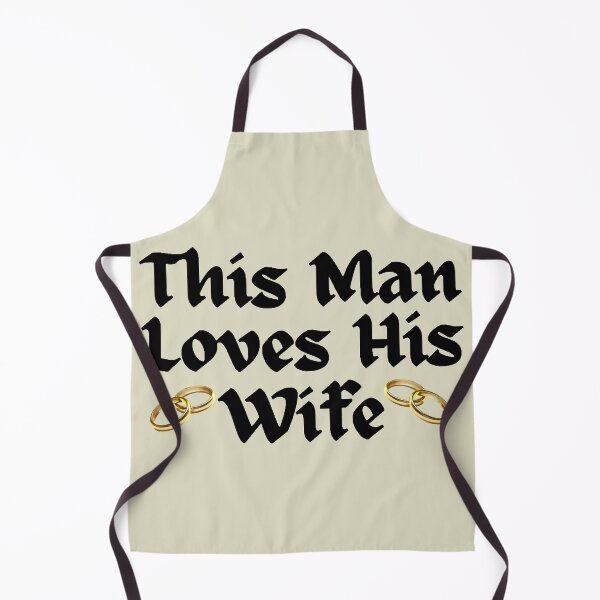 Item preview, Wordplay meme, This Man Loves his Wife #2 designed and sold by Hypnotees.