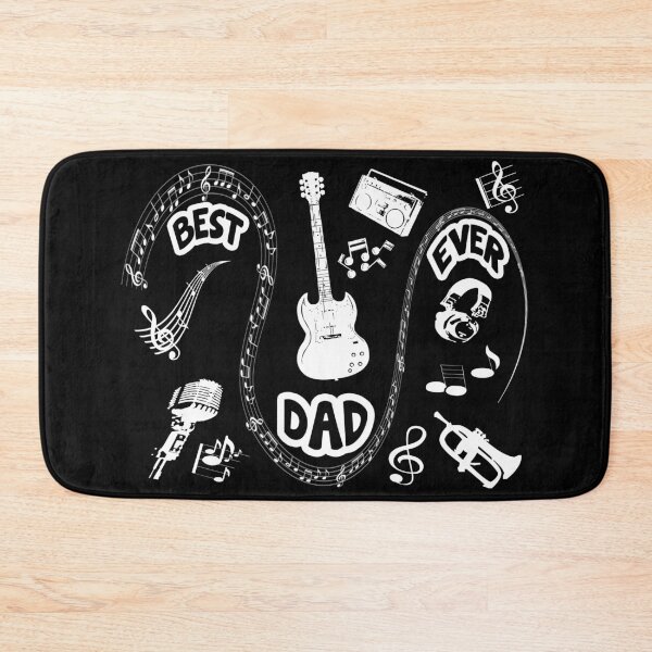 Item preview, Best dad ever music notes designed and sold by Fashimation20.
