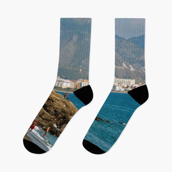 Item preview, Penoncillo Beach Torrox Costa Nerja Spain designed and sold by AndyEvansPhotos.