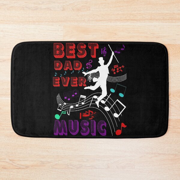 Item preview, Best dad ever music notes designed and sold by Fashimation20.