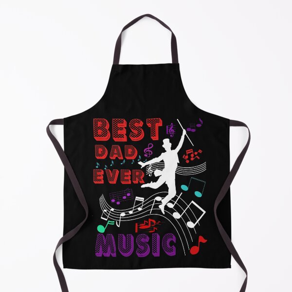 Item preview, Best dad ever music notes designed and sold by Fashimation20.