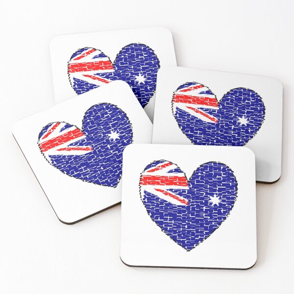 Item preview, Heart Australia Art Design designed and sold by AndiHK.