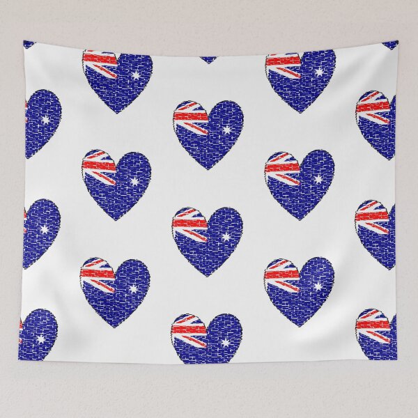 Item preview, Heart Australia Art Design designed and sold by AndiHK.