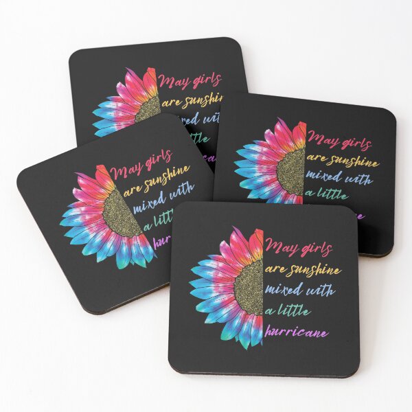 Item preview, May Girls Are Sunshine Mixed with a little Hurricane Flower designed and sold by DesignsofNote.