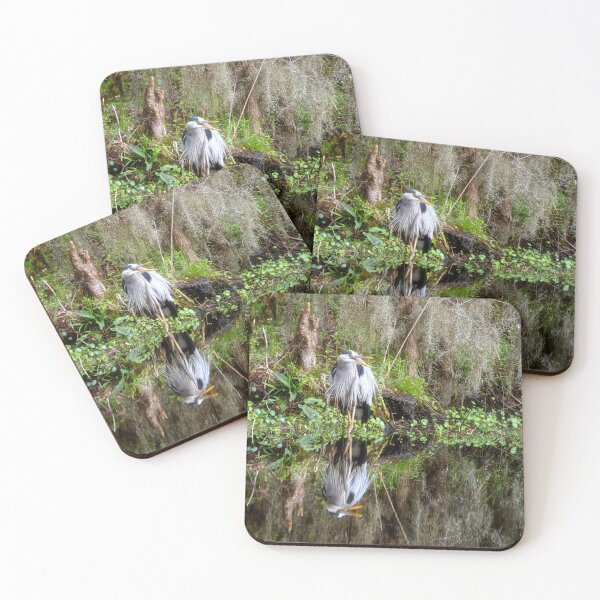 Item preview, Great Blue Heron - Magnolia Plantation and Gardens designed and sold by Kathy Weaver.