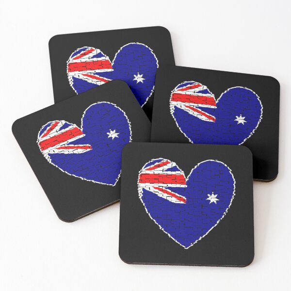 Item preview, Heart Australia Art Design designed and sold by AndiHK.
