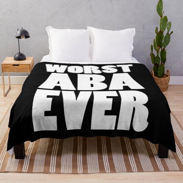 Item preview, WORST ABA EVER | Gaming geeky typography designed and sold by Cevil.