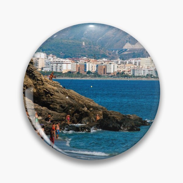 Item preview, Penoncillo Beach Torrox Costa Nerja Spain designed and sold by AndyEvansPhotos.