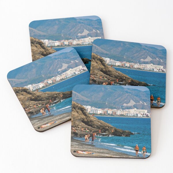 Item preview, Penoncillo Beach Torrox Costa Nerja Spain designed and sold by AndyEvansPhotos.