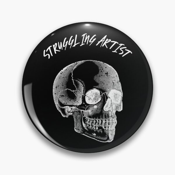 Item preview, Struggling Artist "White Design" designed and sold by ProfusionPro.
