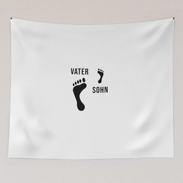 Item preview, Father and son footprints designed and sold by TopsellerShirts.