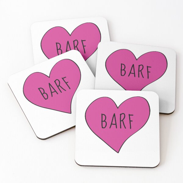 Item preview, BARF Sassy Conversation Heart - Trendy/Hipster/Tumblr Meme designed and sold by Desandu.