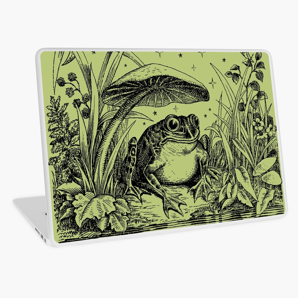 Item preview, Laptop Skin designed and sold by MinistryOfFrogs.