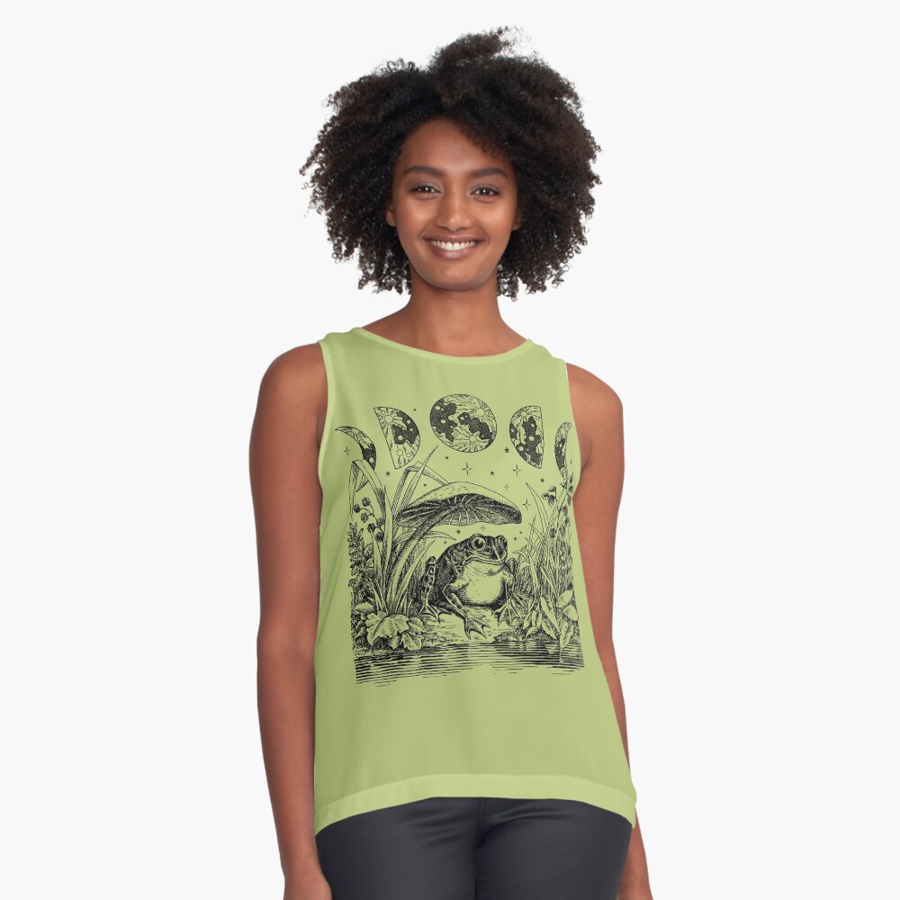 Item preview, Sleeveless Top designed and sold by MinistryOfFrogs.