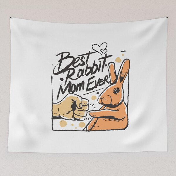 Item preview, Best Rabbit Mom ever, Best Bunny Mom ever, Bunny Mom, Animal lover designed and sold by T. MINISTRY.