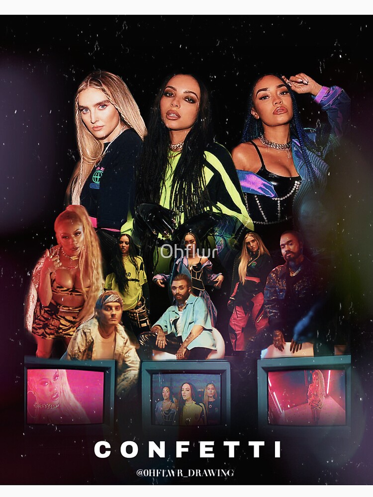 "Little mix confetti" Tshirt for Sale by 0hflwr Redbubble confetti