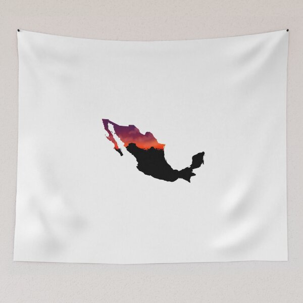 Item preview, Mexican map and beauty designed and sold by adrart7.
