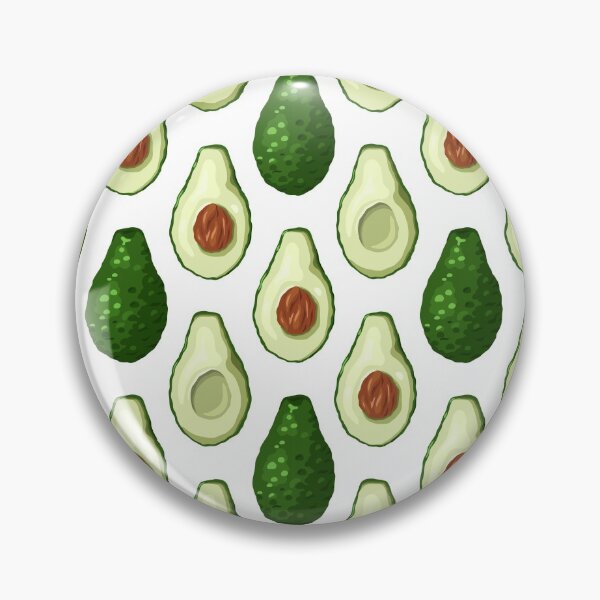 Item preview, Seamless pattern with avocado halves in a row on a white background. Ingredients for Guacomole. Keto diet designed and sold by Veleri.