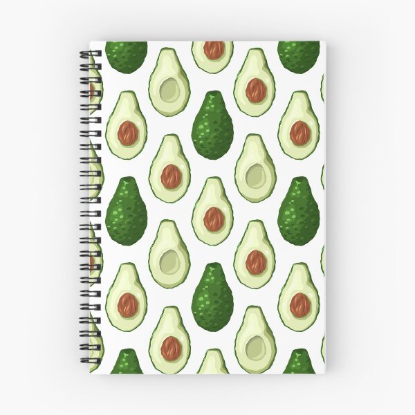 Item preview, Seamless pattern with avocado halves in a row on a white background. Ingredients for Guacomole. Keto diet designed and sold by Veleri.