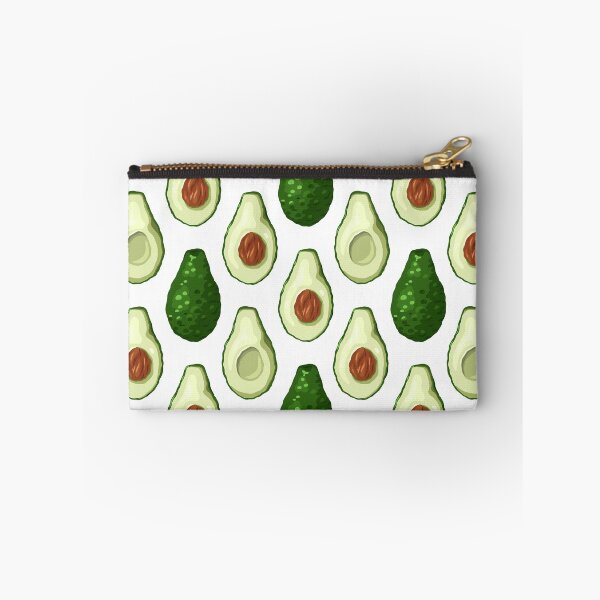 Item preview, Seamless pattern with avocado halves in a row on a white background. Ingredients for Guacomole. Keto diet designed and sold by Veleri.