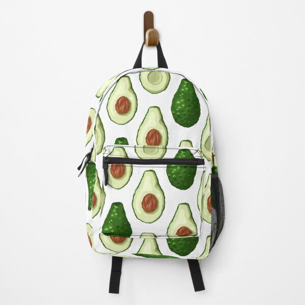 Item preview, Seamless pattern with avocado halves in a row on a white background. Ingredients for Guacomole. Keto diet designed and sold by Veleri.