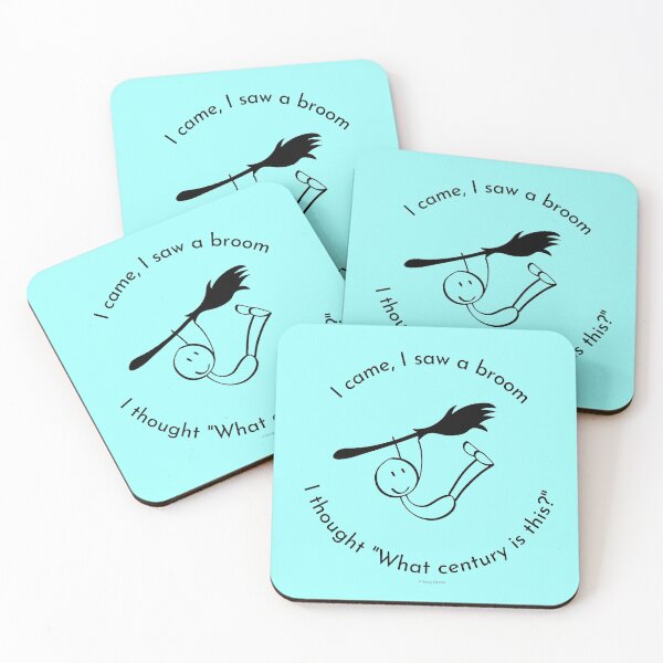 Item preview, I Came I Saw a Broom I Thought "What Century Is This?" designed and sold by SavvyCleaner.
