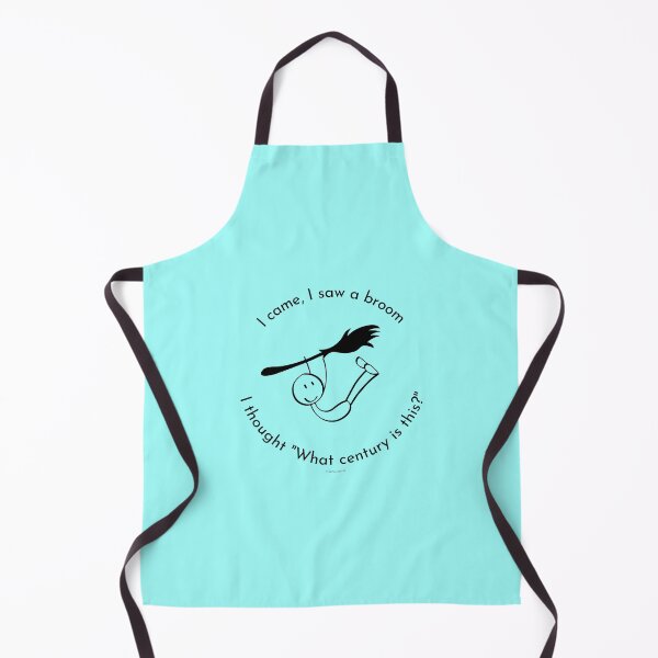 Item preview, I Came I Saw a Broom I Thought "What Century Is This?" designed and sold by SavvyCleaner.