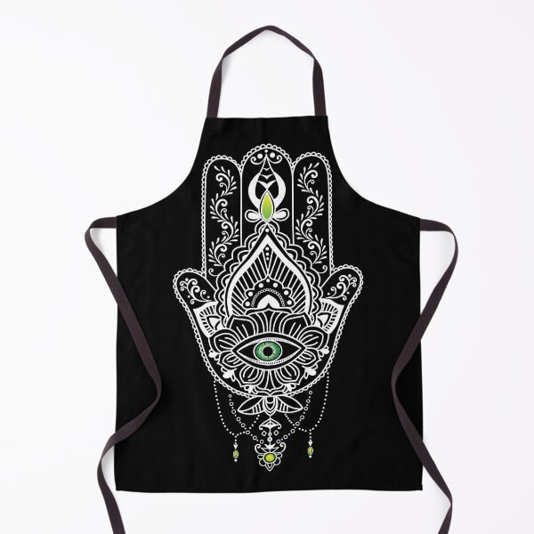 Item preview, Stunning Hamsa Hand with Green eye designed and sold by FK-UK.