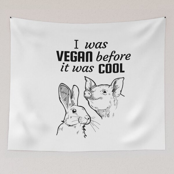 Item preview, Please, I was vegan before it was cool designed and sold by Purr95.