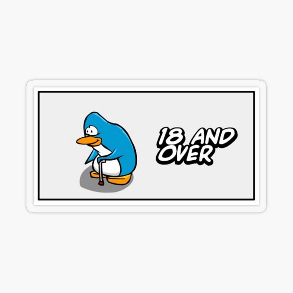 Club Penguin Vibing Meme  Sticker for Sale by samchhapman