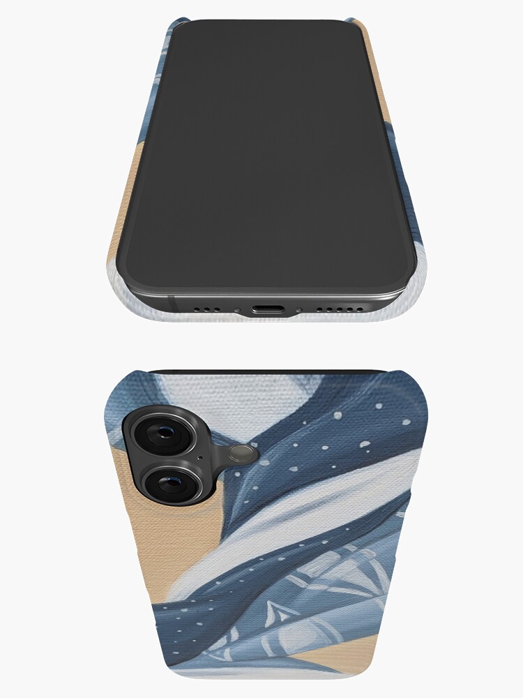 Aperçu 3 sur 4. Coque iPhone avec l'œuvre tissus à motifs créée et vendue par mallorybernard.