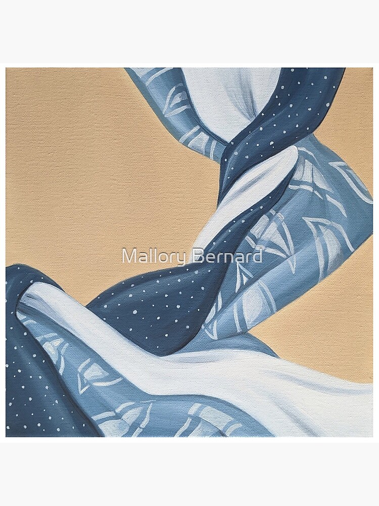 Aperçu 5 sur 5. Bloc acrylique avec l'œuvre tissus à motifs créée et vendue par mallorybernard.