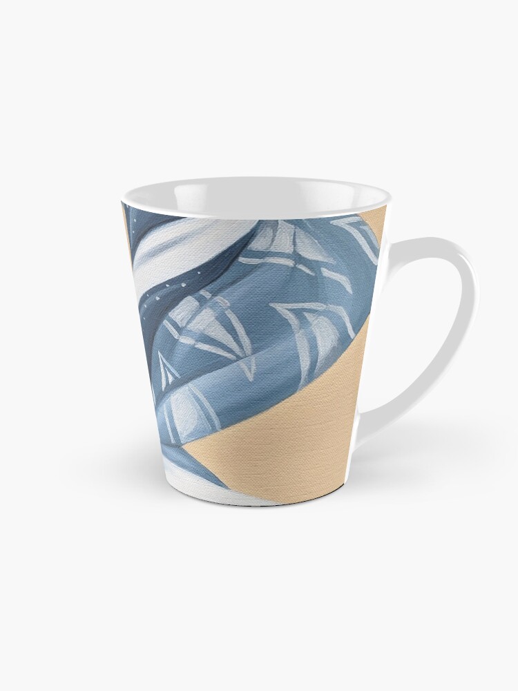 Aperçu 1 sur 4. Mug à café avec l'œuvre tissus à motifs créée et vendue par mallorybernard.