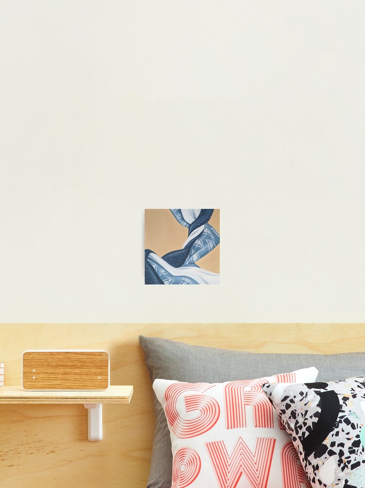 Aperçu 2 sur 3. Impression photo avec l'œuvre tissus à motifs créée et vendue par mallorybernard.