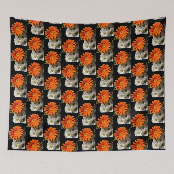 Item preview, Orange Sunshine with Daisies designed and sold by Georgia Mizuleva.