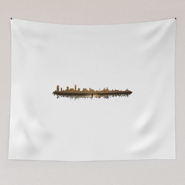 Item preview, Liverpool Skyline with Crosby Beach insert designed and sold by Paul Madden.