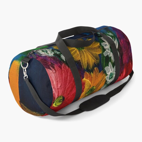 Item preview, Some abstract mixed flowers in a metallic vase  designed and sold by kkartwork.
