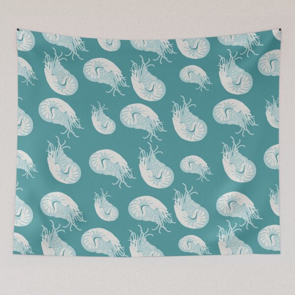 Item preview, Pattern with shellfish designed and sold by VetaPoli.