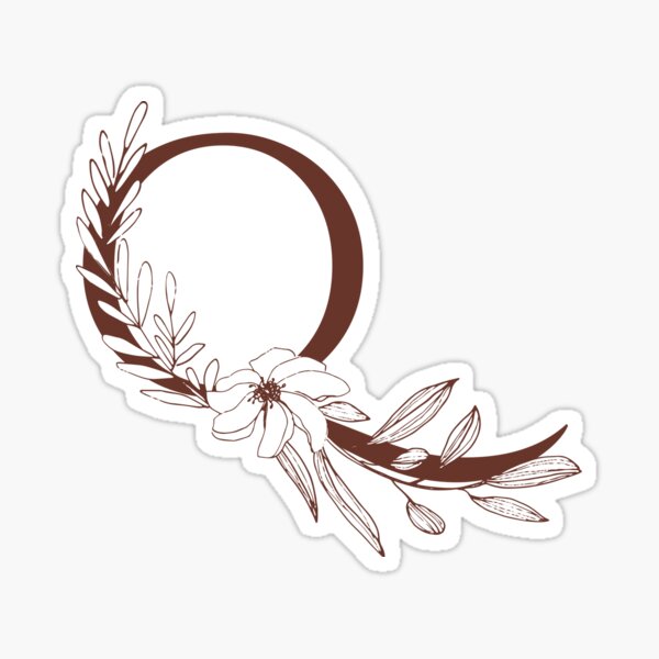 Item preview,   Alphabet flowers "Q" designed and sold by yacinedesig.