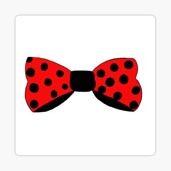 red bow tie stickers redbubble