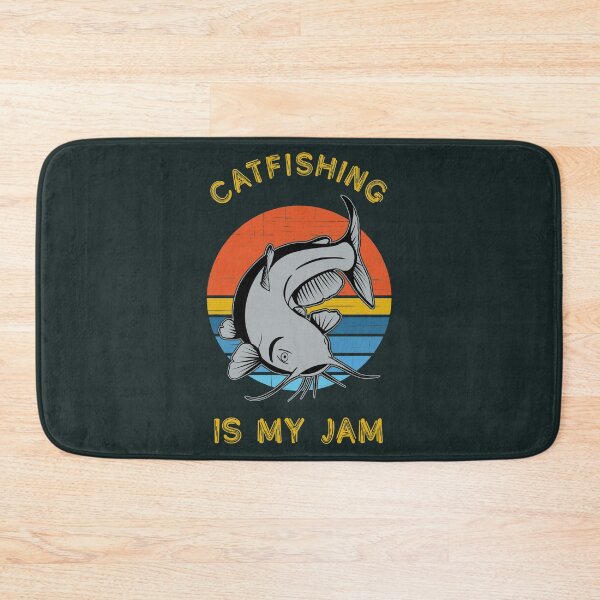 Item preview, Catfishing is my jam - vintage fisherman designed and sold by SidTastic .