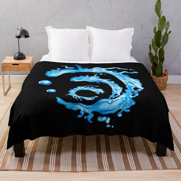 Item preview, Genshin Impact Symbol Element Water Hydro Fontaine - Splashy designed and sold by Fregoulix.