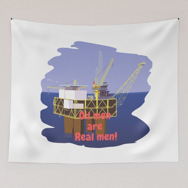 Item preview, Oil men are Real men! designed and sold by Krispsm.