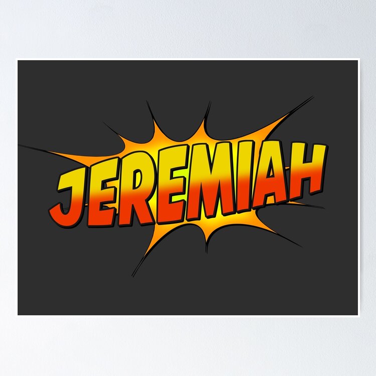 Jeremiah Sticker