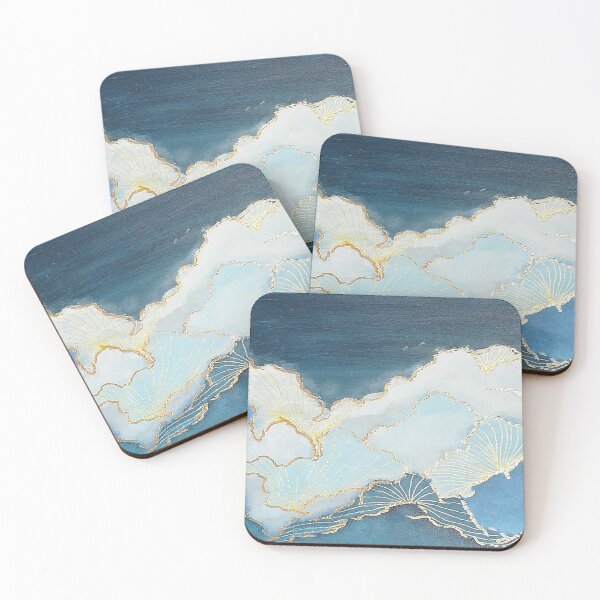 Item preview, A Piece of the Sky, Japanese Wind Clouds, Outdoors, Night designed and sold by DiensDesign.