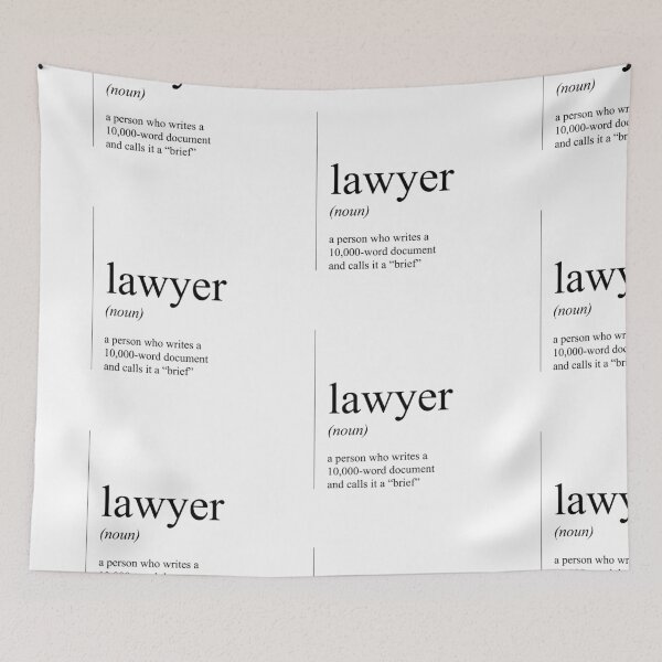Item preview, Lawyer funny definition designed and sold by andhikanagami.